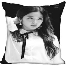 New Custom Kpop Red Velvet Irene Pillowcases Printed Square Silk Pillowcase Home Decorative zipper Satin Pillowcases (One Side) 2024 - buy cheap