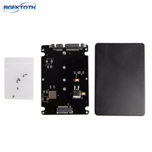 New B+M Key Socket 2 M.2 NGFF (SATA) SSD to 2.5 SATA Adapter Card with Case New Feb5 2024 - buy cheap