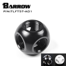 Barrow TLFT5T-A01 G1 / 4 "X5, черный, белый, серебристый, золотой 5-полосный кубический адаптер, компьютерные аксессуары для водяного охлаждения сиденья 2024 - купить недорого