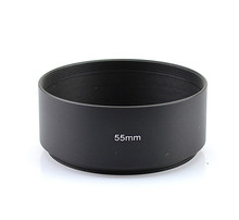 55mm Standard Metal Black Lens lenses Hood for Digital Canon Nikon Sony Pentax 2024 - buy cheap