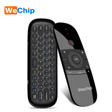 Wechip W1 Keyboard Mouse Wireless 2.4G English or Russian Fly Air Mouse Rechargeble Remote Control For Android Tv Box/Mini Pc/Tv 2024 - buy cheap