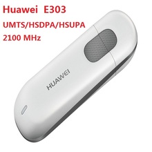 Оригинальный разблокированный USB-модем HSDPA HUAWEI E303 3G HSDPA 7,2 Мбит/с и USB-модем HiLink с поддержкой 2100 МГц PK mf669 E1750 2024 - купить недорого