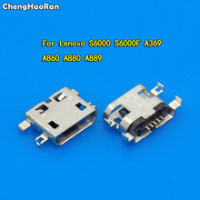 Chenghaoran-conector micro usb para carregamento, porta de alimentação para lenovo a369 a860 a880 a889, htc zte htc oppo 2024 - compre barato