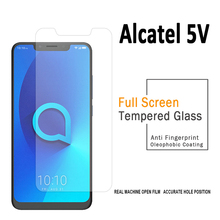 Capa para celular alcatel, 5 v, 5 v, vidro temperado, 9h, proteção de tela, filme protetor, para alcatel 5 v, 6.2" 2024 - compre barato