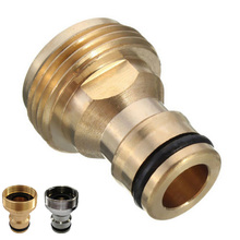Brass Faucets Standard Connector Washing Machine Gun Quick Connect Fitting Pipe Connections For Garden Tools 1PCS 2024 - купить недорого