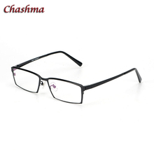 Chashma-gafas graduadas para hombre, lentes transparentes de alta calidad, de titanio puro, estilo de negocios 2024 - compra barato