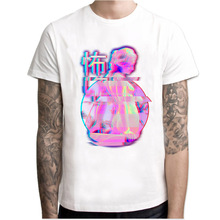 ¡Nuevo! Camiseta de manga corta con estampado de anime de vaporwave de verano para hombre, camiseta moderna Hipster con diseño divertido MR4395 2024 - compra barato