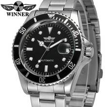 WINNER Automatic Mechanical Men Wristwatch Military Sport Male Clock Top Brand Luxury Steel Skeleton Waterproof Man Watch 024 2024 - buy cheap
