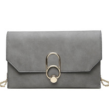 Gina Tang Grey Day Clutch Women Fashion Solid Envelope Bag Ladies bag female Clutches Handbag Clutch Purse Leather bolsas 2022 - buy cheap