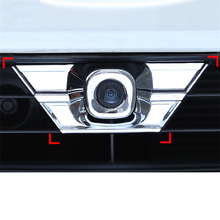 For Toyota RAV4 2016 2017 2018 Car body styling ABS chrome Front radar camera light box cover Case parts accessories 2024 - buy cheap