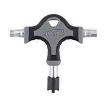 Супер б 3-ходовой инструмент цепь кольцо задняя вешалка Гайка Болт мульти-гаечный ключ Torx 40 шестигранный 6 мм TB-TH20 3 в 1 инструмент для ремонта велосипеда кривошипный инструмент 2024 - купить недорого