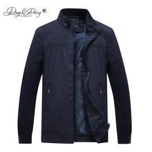 Drymargarida jaqueta masculina, casaco fino com gola alta, plus size 3xl 4xl 5xl 6xl masculino de outono 2019 2024 - compre barato