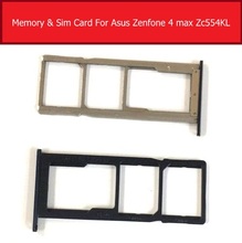 Peças de reposição para cartão sim asus zenfone 4 max pro zc554kl, conector de cartão sim, material de metal 2024 - compre barato