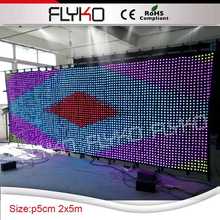 P50mm led soft display led stage curtain with PC controller 2024 - buy cheap