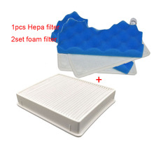 Filtro de espuma e filtro hepa para substituição, para partes de filtro e aspirador de pó samsung tamanhos sc4300 sc4470 sc4570 2024 - compre barato