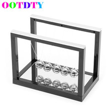 Newtons Cradle Steel Balance Ball Fun Decoration Physics Science Toy Gift S New 2024 - buy cheap