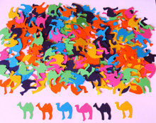 Multi Colored or Circus Camel Die Cut Confett wedding birthday bridal baby shower party Table decor scrapbooking  favors 2024 - buy cheap