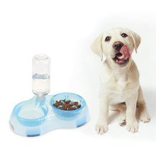 Automatic Pet Feeder Multi-functional Foldable Drinking Fountains Dog Bowl Water Dispenser Dogs Cats Food Dish Pet Slow Feeder 2024 - buy cheap