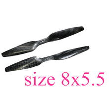 F06787 8x5.5 3K Carbon Fiber Propeller CW CCW 8055 CF Prop Con For  Multicopter Quadcopter 2024 - купить недорого