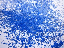 Mezcla de purpurina resistente y solvente azul para arte de uñas, esmalte de uñas DIY 2024 - compra barato