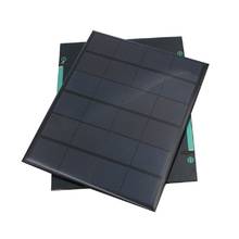6V 3.5W Solar Panel Portable Mini Sunpower DIY Module Panel System For Solar Lamp Battery Toys Phone Charger Solar Cells black 2024 - buy cheap