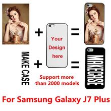 DIY personalizado nome da foto Personalizar a impressão do seu projeto caso capa para o Samsung Galaxy J7 Plus 2024 - compre barato