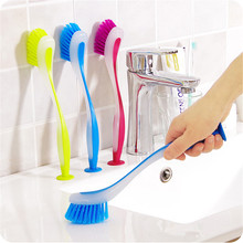 1pc Multifunctional Colorful Vertical Cleaning Brush Kitchen Dishwashing Brush Pot Brush Washing Brush Sink Cleaning 2024 - buy cheap