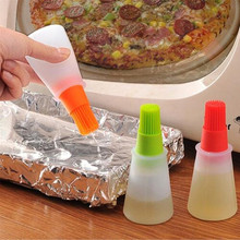 Escova de silicone para garrafa de óleo, escova de cozimento de garrafa de óleo líquido, escovas de óleo para mel, ferramenta de churrasco, panqueca, acessórios de cozinha 1 peça/3 pçs 2024 - compre barato