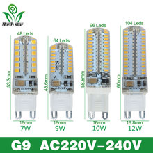 Lowest price LED Bulb SMD 2835 3014 LED G4 G9 LED lamp 3W 7W 9W 10W 12W led Light DC12V AC220V 360 Degree Replace Halogen Lamp 2024 - buy cheap