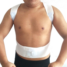 Cinturón Corrector de postura de espalda ajustable soporte de espalda soporte de hombro cinturón de sujeción en la parte trasera corrección de postura hombres mujeres 2024 - compra barato