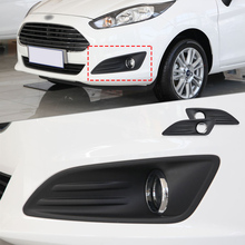 DWCX 2pcs Kit Car Black Front Left + Right Bumper Fog Light Lamp Cover Grille Fit for 2013 2014 Ford Fiesta 2024 - buy cheap