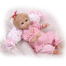 Lovely Doll Reborn Silicone Reborn Baby Doll Toys For Children Reborn Dolls Babies Lifelike Newborn Baby Bonecas Fashion Dolls 2024 - buy cheap