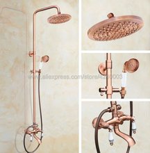 Chuveiro antigo de cobre com misturador, conjunto de torneiras, banheira, chuveiro, chão exposta, banheiro, krg546 2024 - compre barato