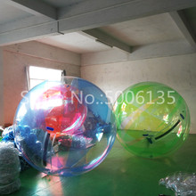 2 m parque acuático pelota de agua para caminar inflable en el interior del globo de Dacing Zorb hámster globo de agua para correr burbuja 2024 - compra barato