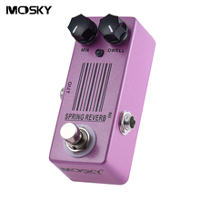MOSKY MP-51 Spring Reverb Mini Single Guitar Effect Pedal True Bypass Guitar Parts & Accessories 2024 - buy cheap