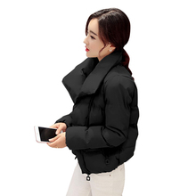 Женская Стеганая куртка с хлопковой подкладкой, теплая белая парка, свободная верхняя одежда, новинка зимы 2019 2024 - купить недорого