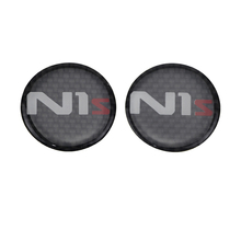 KODASKIN Motorcycle Stickers Raise 3D Emblem Carbon Decals for NIU N1s 2024 - buy cheap