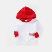 27kids 2-7Years Spring Autumn Children Clothes Baby Boys Girls Cotton Casual Hooded Sweatshirts Kids Letter Blouse Hoodies Tops 2024 - buy cheap