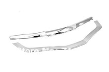 Car Styling Chrome Front Grille Top & Bottom Trim For Honda Jazz / Fit 2009-2012 2024 - buy cheap
