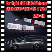 Digital TV Active Antenna Mobile Car Digital DVB-T ISDB-T Antenna Aerial with a Amplifier Booster Antenna 5M + Factory Price 2024 - buy cheap