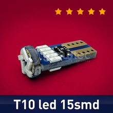 1pc LED T10 canbus led W5W Canbus t10 led 15smd 3014 LED nonpolarity Light External Light GLOWTEC 2024 - buy cheap