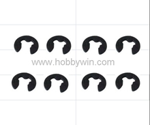 HBX part H153 E-Clip 2mm 8pcs for Haiboxing 1/8 RC model Buggy Car Truck Truggy 2024 - buy cheap