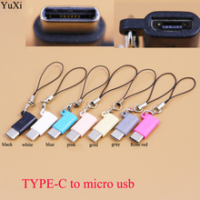 Micro USB Женский к Type C 3,1 Мужской кабель адаптер зарядка и синхронизация данных USB C конвертер для Samsung S8/LG G5 G6/для Oneplus 5 3t 2024 - купить недорого