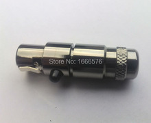 wholesale 50 pcs/lot  Mini XLR 3-Pin female Cable Inline Plug Large-105C 2024 - buy cheap