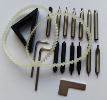 Fresa de topo de 19 lâminas para ferramentas de serralheiro, peças de máquina de chave 2024 - compre barato