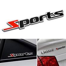 car styling 3D Metal SPORT Stickers For Suzuki SX4 SWIFT Alto Grand Vitara Jimny S-Cross 2024 - buy cheap