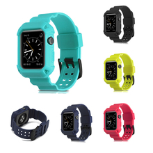 Мягкий силиконовый сменный спортивный ремешок для Apple Watch Series 3 2 1 42 мм 38 мм ремешок для наручных браслетов для ремешки для часов iwatch Sport style 2024 - купить недорого