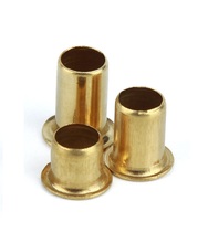 500-1000PCS/LOT  M0.9 M1.3 M1.5 M1.7 M2 hollow copper rivet brass corns double side circuit board PCB vias nails 2024 - buy cheap