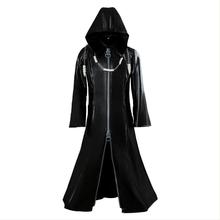 Fantasia para cosplay kingdom hearts trava preta para adultos, mulheres e homens, traje de carnaval, halloween 2024 - compre barato