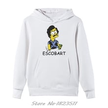 New Fleece Men Fashion Sweatshirt Men Escobart Hoodies Pablo Escobar Funny Hoodie Casual Hip Hop Hoody Jacket Tops Harajuku 2024 - buy cheap